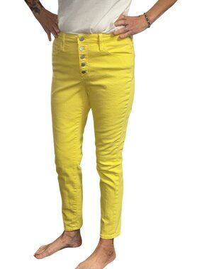 Sz.8*Universal Thread*Yellow Denim Hi-Rise Skinny Jeans